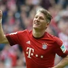 Bastian Schweinsteiger trong màu áo mới của Bayern Munich (Nguồn: Goal.com)