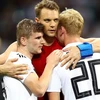 Đội trưởng Neuer và hai tân binh sau trận đấu (Nguồn: Dfb.de