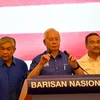 Cựu Thủ tướng Malaysia Najib Razak (giữa). (Nguồn: THX/TTXVN)
