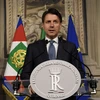 Thủ tướng được chỉ định của Italy Giuseppe Conte xúc tiến thành lập nội các mới. (Nguồn: THX/TTXVN)