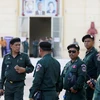 Campuchia triển khai gần 70.000 nhân viên an ninh trong cuộc bầu cử Quốc hội. (Nguồn: Sebastian Strangio)