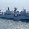 ​Tàu sân bay HMS Albion của Hải quân Anh. (Nguồn: UK Defence Journal)