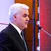 Bộ trưởng Nội vụ Albania Fatmir Xhafaj từ chức. (Nguồn: Exit)