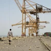 Cảng Hodeidah. (Nguồn: Reuters)