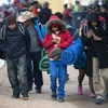 Người di cư đang tìm đường vào nước Mỹ. (Nguồn: AFP)