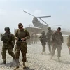 Binh sỹ Mỹ tại một căn cứ quân sự ở tỉnh Nangarhar, Afghanistan. (Nguồn: AFP/TTXVN)