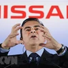 Ông Carlos Ghosn, khi giữ chức Chủ tịch Nissan, phát biểu trong cuộc họp báo tại Yokohama, Nhật Bản, ngày 11/5/2012. (Nguồn: AFP/TTXVN)