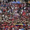 Người dân Venezuela tham gia tuần hành ủng hộ Chính phủ của Tổng thống Nicolas Maduro tại Caracas ngày 23/1/2019. (Nguồn: AFP/ TTXVN)