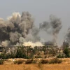 Một cuộc không kích nhằm vào IS. (Nguồn: The Independent)