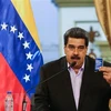 Tổng thống Venezuela Nicolas Maduro tại cuộc họp ở Caracas. (Ảnh: AFP/TTXVN)