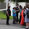 Xả súng đẫm máu tại đền thờ Hồi giáo ở New Zealand. (Nguồn: Radio NZ)