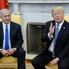 Tổng thống Mỹ Donald Trump (phải) và Thủ tướng Israel Benjamin Netanyahu. (Nguồn: Politico)