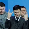 Diễn viên hài Volodymyr Zelensky trở thành tân Tổng thống Ukraine. (Nguồn: EW)