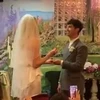 Hình ảnh được cho là chụp từ đám cưới bí mật của cặp đôi "trai tài gái sắc." (Nguồn: India TV News)