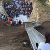 Chiếc cầu trượt tại Estepona có độ dốc rất cao và khiến nhiều người bị thương. (Nguồn: The Olive Press)