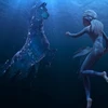 Dưới đáy biển, Elsa chạm mặt với linh hồn một chú ngựa huyền bí. (Nguồn: CJ)