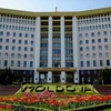 Quang cảnh bên ngoài tòa nhà quốc hội Moldova. (Nguồn: Casamare)