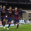 Liệu Neymar (giữa) có quay trở lại Barcelona? (Nguồn: Fanpop) 