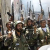 Binh lính Syria trong chiến dịch truy quét khủng bố. (Nguồn: ABC)