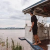 Sông Mekong đoạn chảy chảy qua tỉnh Nakhon Phanom của Thái Lan. (Nguồn: Wanderers & Warriors)