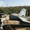 Một máy bay không người lái từng bị Houthi bắn hạ trước đây. (Nguồn: Al-Masdar News)