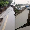 Hiện trường vụ động đất ở Pakistan. (Nguồn: Gulf News)
