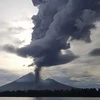 Núi lửa Ulawun ở Papua New Guinea đang phun trào. (Nguồn: ABS)