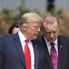 Tổng thống Mỹ Donald Trump (trái) và người đồng cấp Thổ Nhĩ Kỳ Recep Tayyip Erdogan. (Nguồn: Politico)