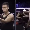 Cao thủ Đình Hạo (Vịnh Xuân) bị võ sỹ MMA đánh bại chóng vánh. (Nguồn: Rojak Daily)