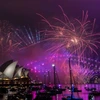Pháo hoa tại Sydney trong dịp năm mới. (Nguồn: ABC)