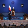 Tổng thống Iran Hassan Rouhani phát biểu. (Nguồn: Tehran Times)