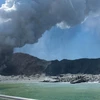 Núi lửa tại Đảo Trắng vẫn có nguy cơ phun trào. (Nguồn: AP)