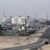 Toàn cảnh thành phố công nghiệp Ras Laffan, nơi đặt các cơ sở sản xuất khí tự nhiên hóa lỏng (LNG) của Qatar. (Nguồn: AFP/TTXVN)