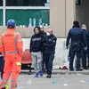 Cảnh sát Italy trấn áp các tù nhân nổi loạn. (Ảnh: Al Jazeera)