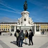Quảng trường ở thủ đô Lisbon (Bồ Đào Nha). (Ảnh: Reuters)