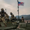 Quân đội Mỹ và Hàn Quốc trong một cuộc tập trận. (Ảnh: Military Times)