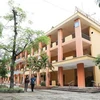 Các phòng thi tại điểm thi Trung tâm Giáo dục nghề nghiệp-Giáo dục thường xuyên huyện Sóc Sơn, Hà Nội. (Ảnh: Thanh Tùng/TTXVN)