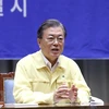 Tổng thống Hàn Quốc Moon Jae-in. (Ảnh: Yonhap/TTXVN)