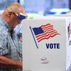 Người dân Mỹ đi bỏ phiếu sớm. (Ảnh: The Guardian)