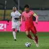 Son Heung Min trong trận đấu giữa Hàn Quốc và Mexico. (Ảnh: Evening Standard)