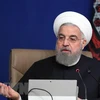 Tổng thống Iran Hassan Rouhani phát biểu tại cuộc họp nội các ở Tehran. (Ảnh: AFPTTXVN)