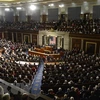 Toàn cảnh một phiên họp của Quốc hội Mỹ tại Washington, DC. (Nguồn: AFP/TTXVN)