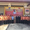 Kiều bào tại tỉnh Udon Thani dự Lễ kỷ niệm 75 năm Quốc khánh Việt Nam tháng 9/2020. (Ảnh: TTXVN phát)
