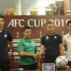 HLV Chu Đình Nghiêm khẳng định Hà Nội FC quyết giành chiến thắng trước Altyn Asyr tại bán kết liên khu vực AFC Cup 2019. (Ảnh: Nguyên An)