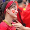 Cổ động viên Việt Nam 'nhuộm đỏ' Thammasat tiếp lửa cho đội tuyển