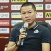 HLV Chu Đình Nghiêm cho rằng Quang Hải và Văn Quyết không phải những ngòi nổ duy nhất của Hà Nội FC. (Ảnh: Đăng Huy)