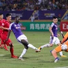 Hà Nội FC dừng bước tại AFC Cup 2019 bởi luật bàn thắng sân khách sau hai lượt trận chung kết liên khu vực. (Ảnh: Như Đạt)