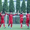 Văn Kiên và Xuân Mạnh không nằm trong danh sách 23 cầu thủ được đăng ký cho trận đấu giữa Việt Nam và Malaysia vào ngày mai (10/10). (Ảnh: Nguyên An)