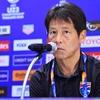Huấn luyện viên Akira Nishino muốn đưa tuyển Thái Lan vượt mặt Việt Nam để vượt qua vòng loại hai World Cup 2022. (Ảnh: AFC)