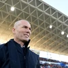 HLV Zidane thoả mãn sau chiến thắng của Real Madird trước đại kình địch Barcelona ngay trên sân nhà. (Ảnh: Getty Images)
